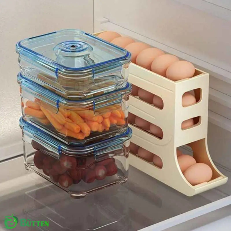 Porta Ovos Organizador para Geladeira - 30 Ovos