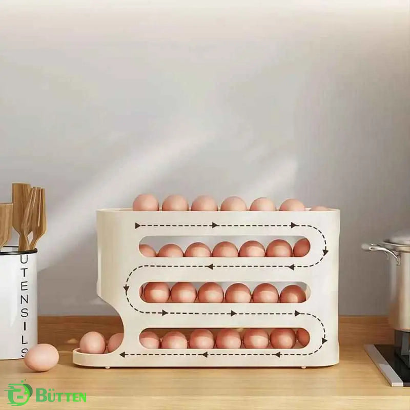 Porta Ovos Organizador para Geladeira - 30 Ovos