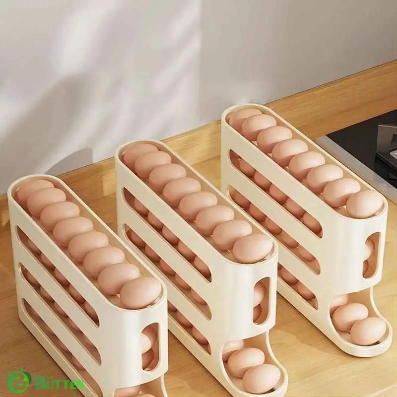 Porta Ovos Organizador para Geladeira - 30 Ovos