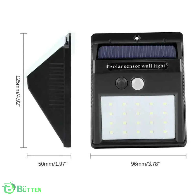 Refletor de Led Solar com Sensor de Presença 810