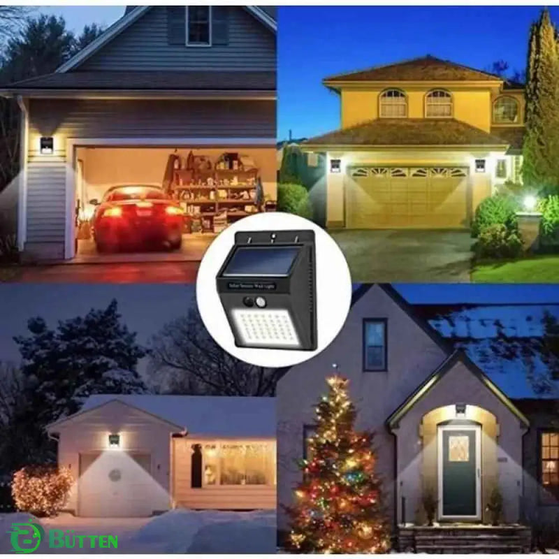 Refletor de Led Solar com Sensor de Presença 810