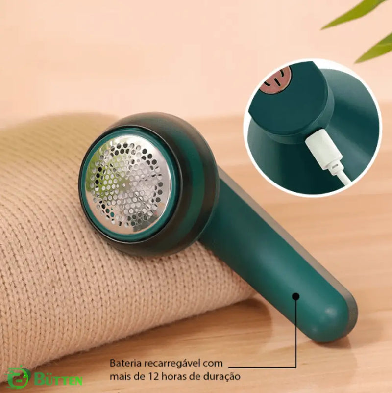 Removedor Elétrico de Bolinhas Fiapos e Pelos de roupas - LintFree Removedor Elétrico de Bolinhas
