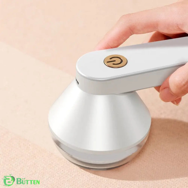 Removedor Elétrico de Bolinhas Fiapos e Pelos de roupas - LintFree Branco Removedor Elétrico de Bolinhas
