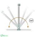 Rodo Mágico Multifuncional 2 em 1 - Varre e Elimina Água 50 Cm Rodo Mágico Multifuncional