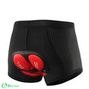 Short Bermuda Ciclismo Com Almofada em Gel 5D Vermelho / P Short Bermuda Ciclismo Com Almofada em Gel 5D