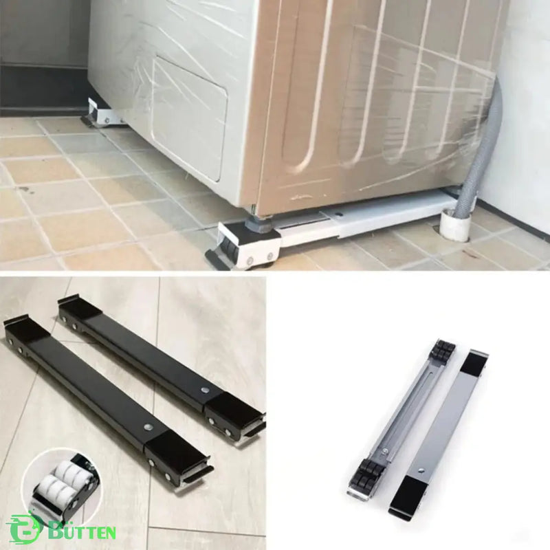 Suporte Base com Rodinhas para Móveis 2 Unidades