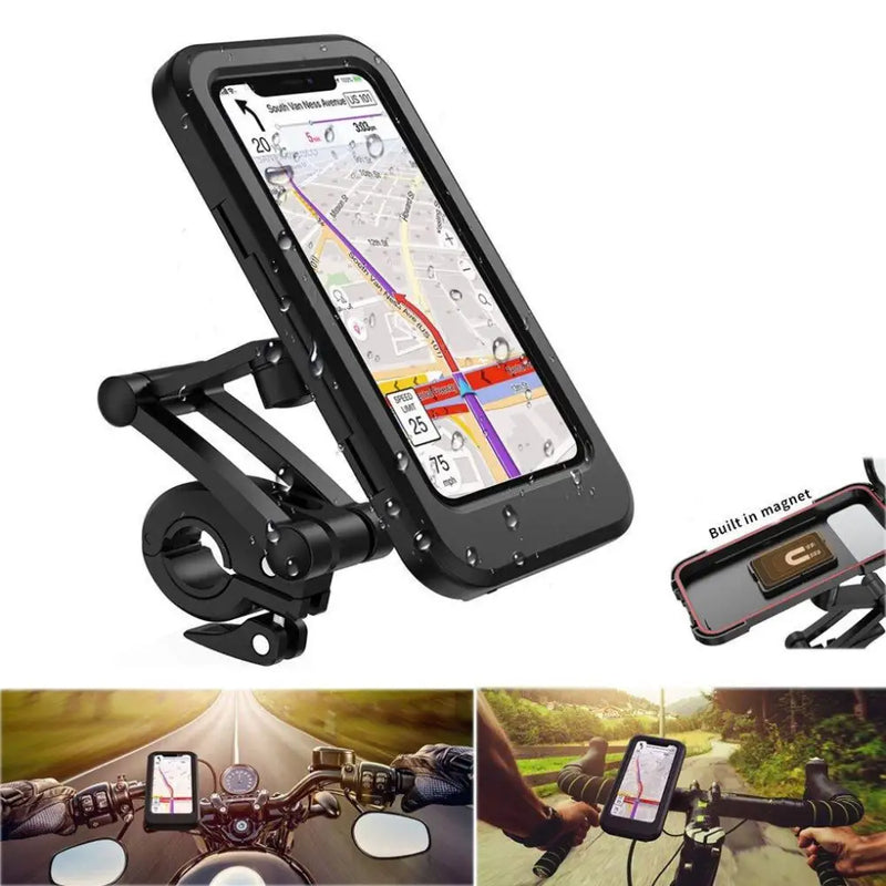 Suporte Celular para Moto e Bicicleta 360° Preto ferramentas 39