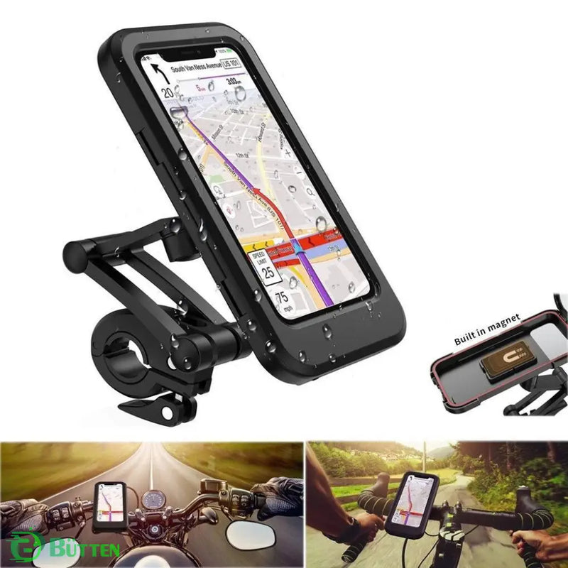 Suporte Celular para Moto e Bicicleta 360° Preto ferramentas 39