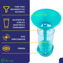 Tapioqueira Polvilhador De Tapioca - Peneira E Armazena - Tapy Azul Tapioqueira Polvilhador