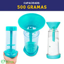 Tapioqueira Polvilhador De Tapioca - Peneira E Armazena - Tapy Azul Tapioqueira Polvilhador