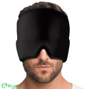 Touca Anatômica Para Aliviar Enxaqueca Preto Touca Anatômica Para Aliviar Enxaqueca