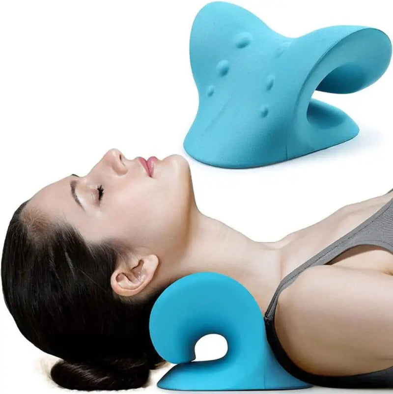 Travesseiro Terapêutico Para Relaxamento Cervical: Alívio de Tensões Travesseiro Terapêutico