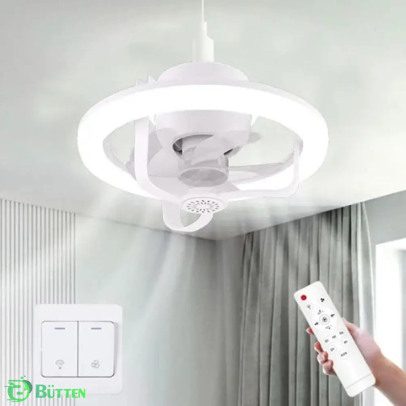 Ventilador de Teto com Luminária