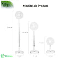 Ventilador Recarregável Silencioso Dobrável Portátil Sem Fio Branco / 10 Polegadas Ventilador Recarregável Silencioso